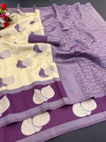 Premium Tissue Silk Kanjivaram Saree with Copper Zari - YELLOW&WINE