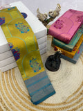 Royal Mayuri Silk Saree - YELLOW