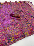 Royal Pashmina Soft Silk Elegance Saree - ORCHID PULPLE - 1